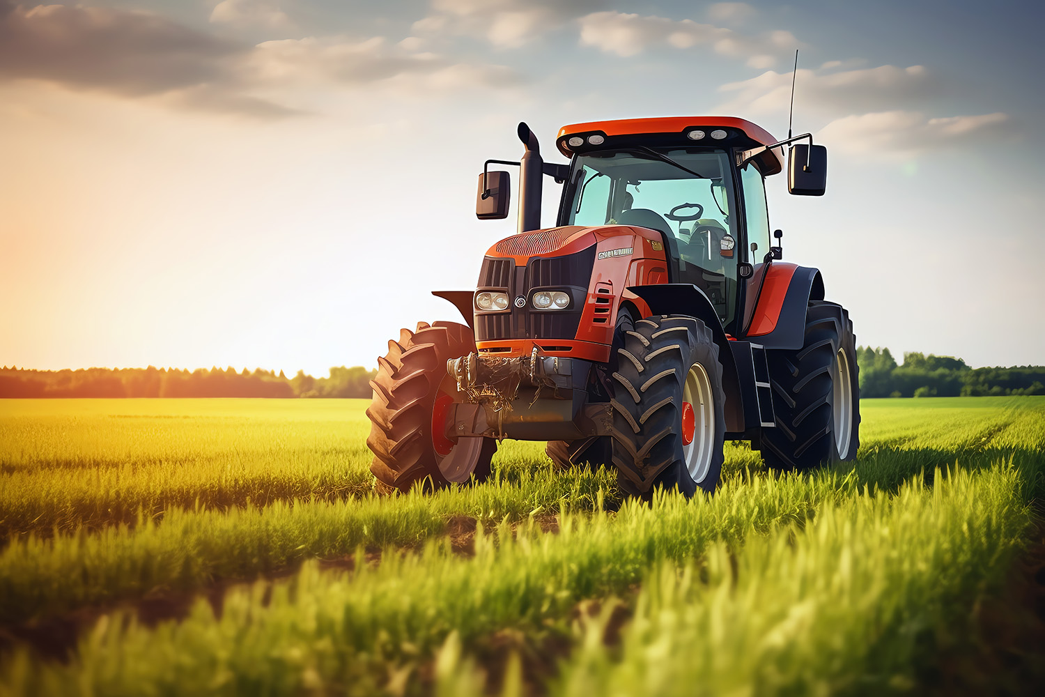 menjava stekla traktor
