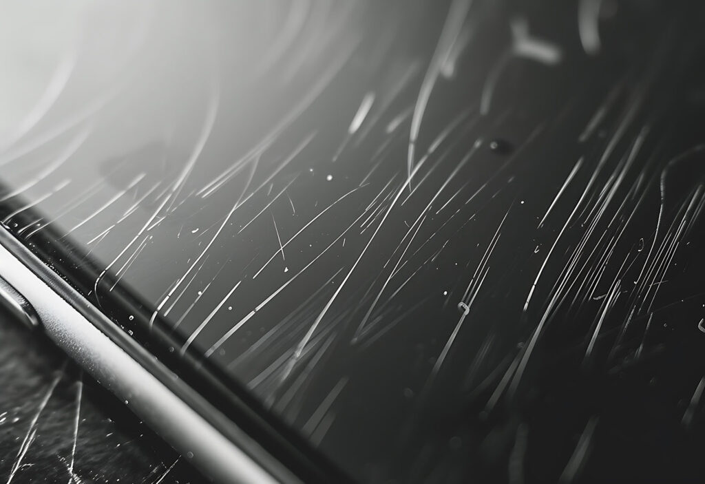 Kaj je praska na vetrobranskem steklu, kaj razpoka in kaj poškodba? 2 - Carglass® Slovenija praske na vetrobranskem steklu 1